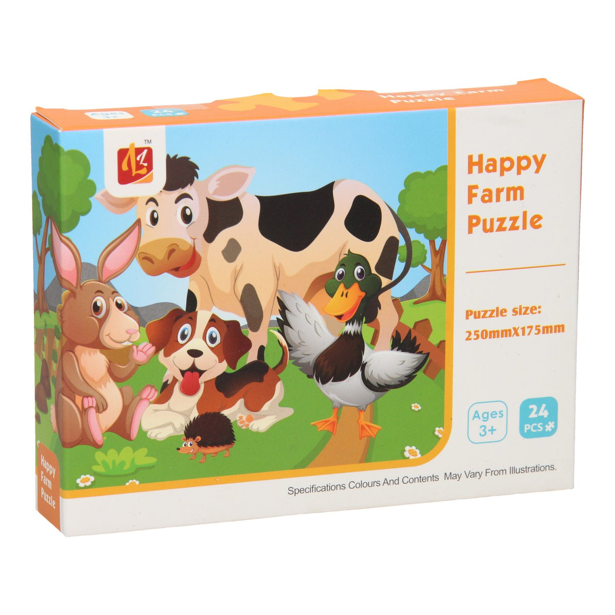 Fazenda de quebra-cabeças, 24 unid.