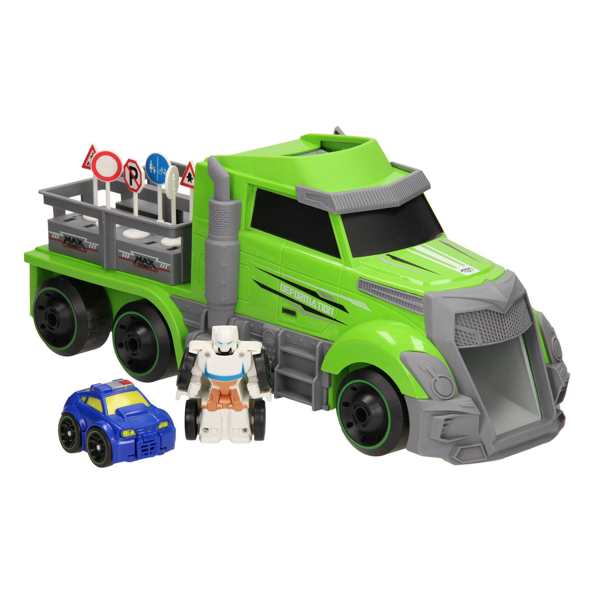 Max robot Max Robot Transformation Set Mega Green