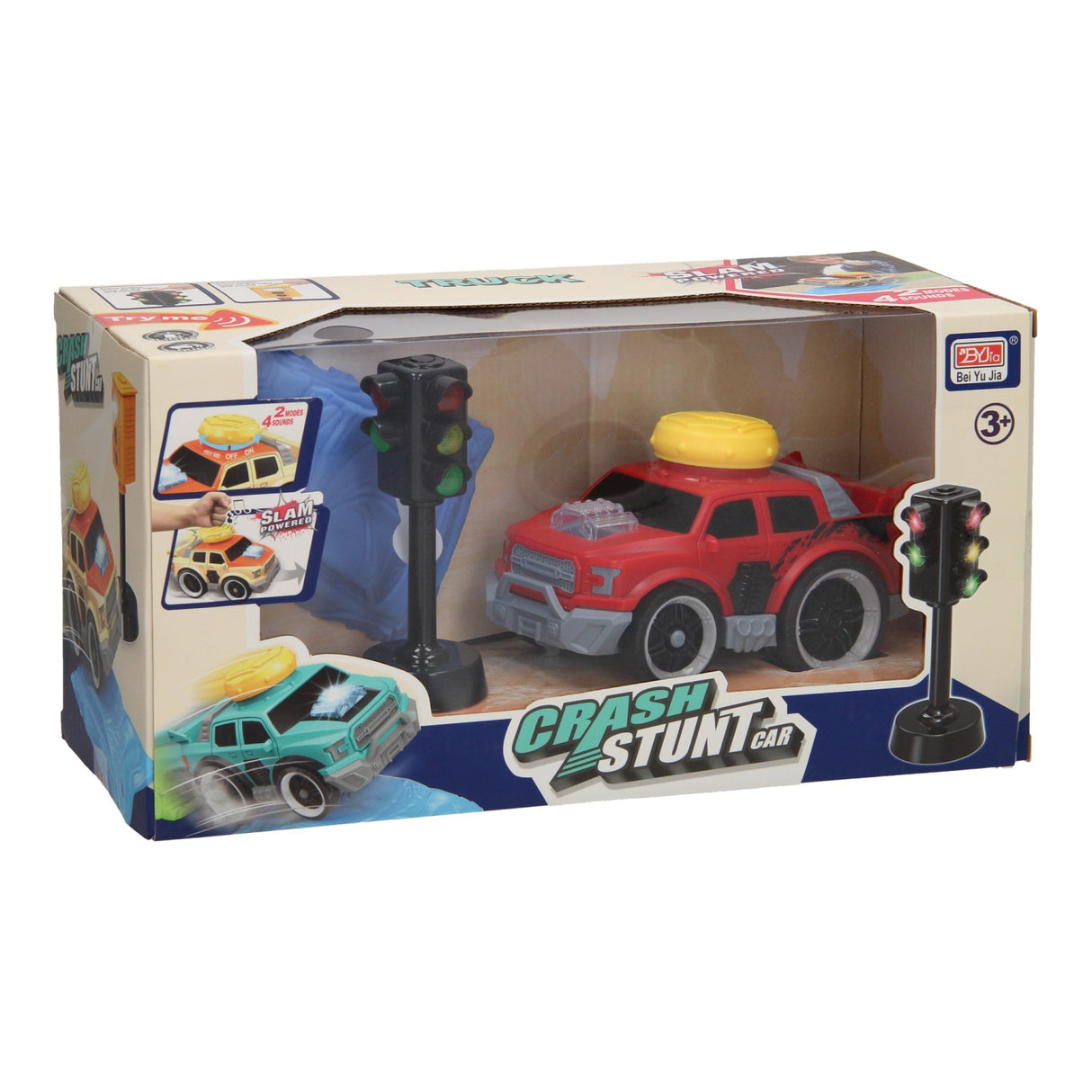 Автоматичен комплект Crash Stunt - Red