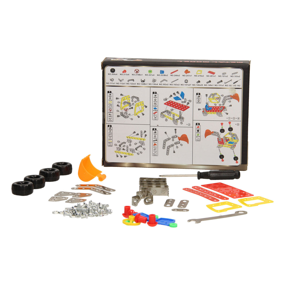 Excavator construction set, 95 pcs.