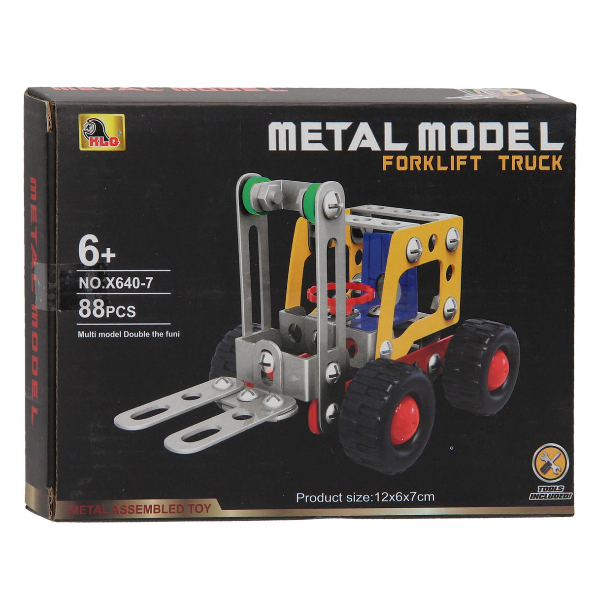 Targonca építőkészlet, 88 db.