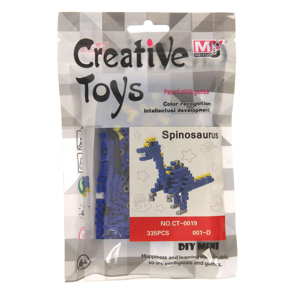 Dinosaur Iron-on Bead Set