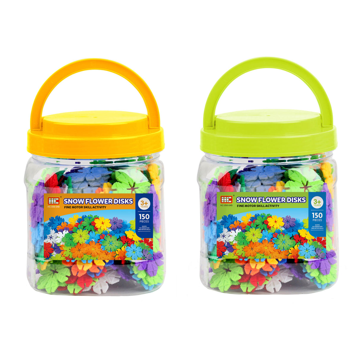 Building flowers in storage box, 150pcs.