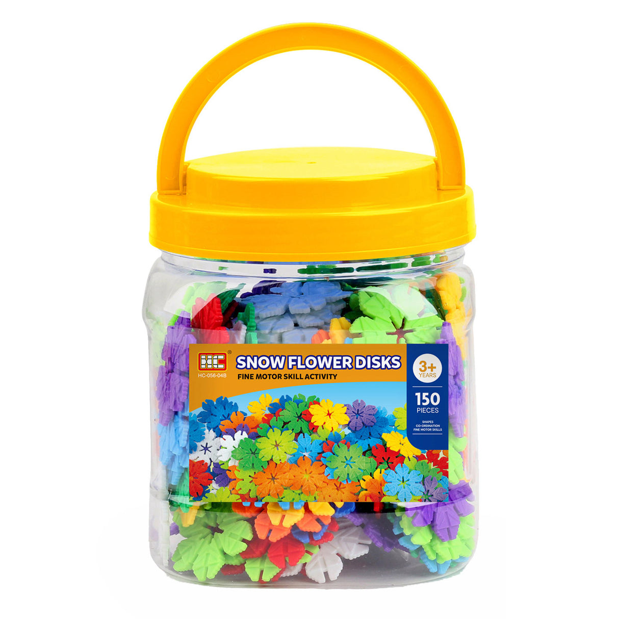 Building flowers in storage box, 150pcs.