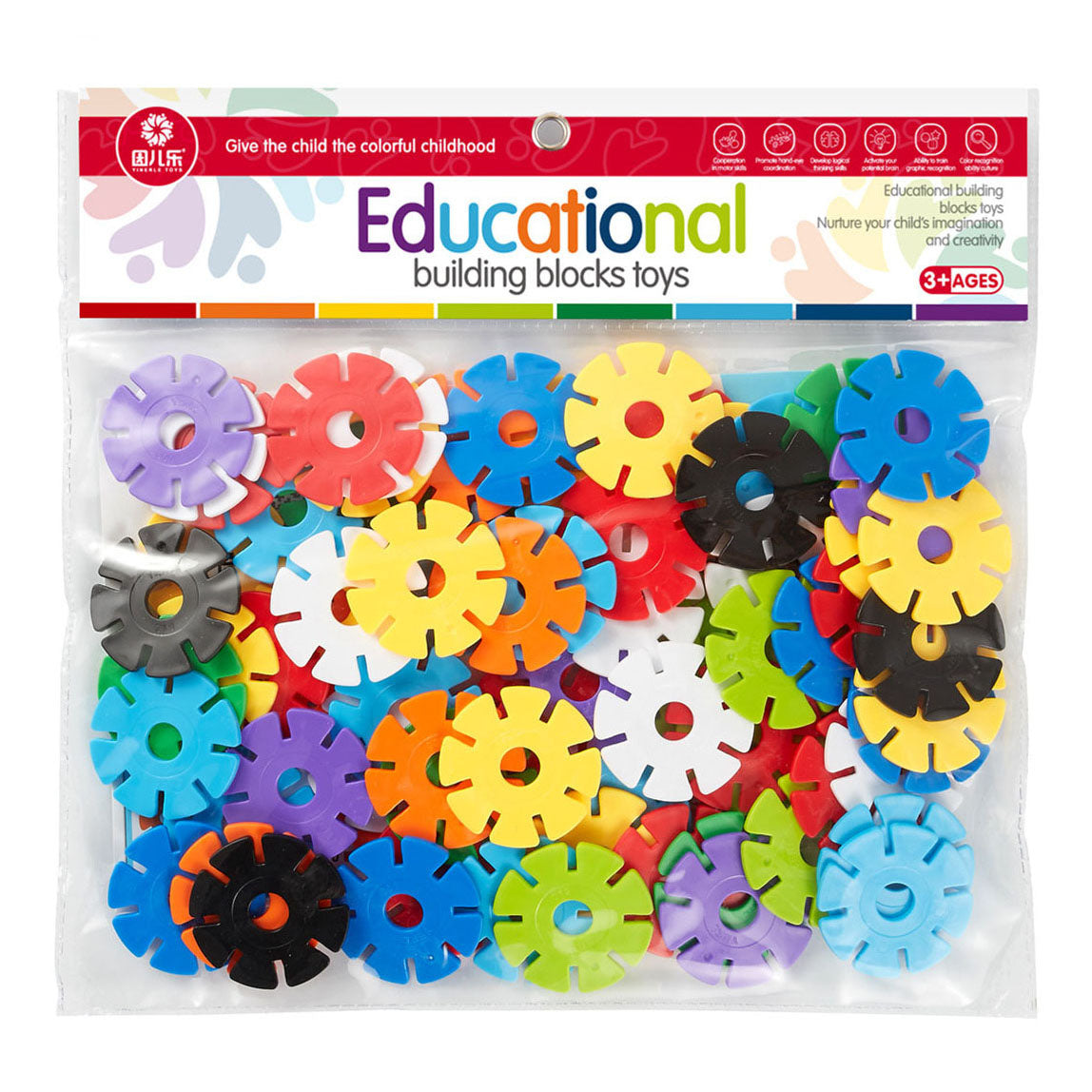 Large building discs, 78 pcs.