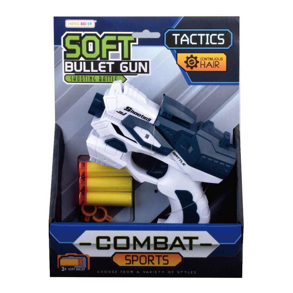 Pistol with foam darts