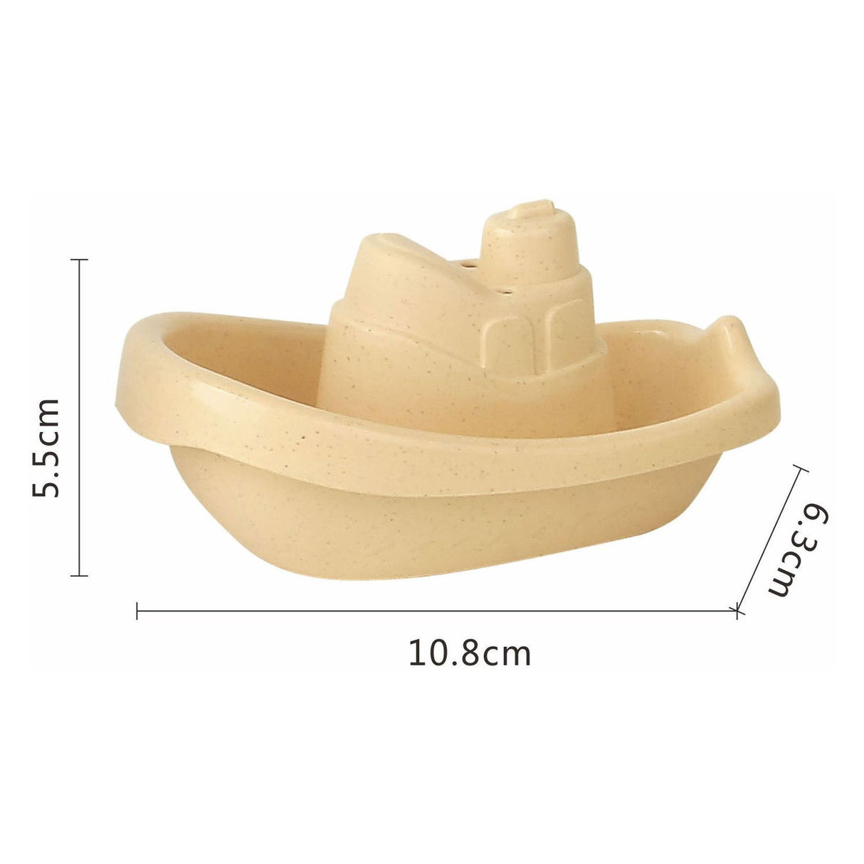 Bath boats pastel, 6 pcs.