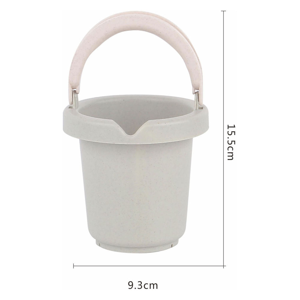 Buckets with handle pastel, 4 pcs.