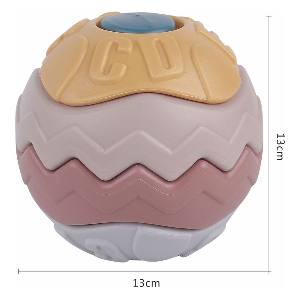 Baby puzzle ball pastel