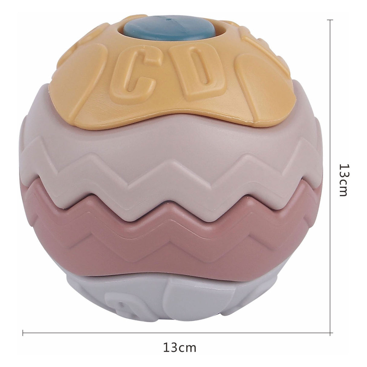 Baby puzzle ball pastel