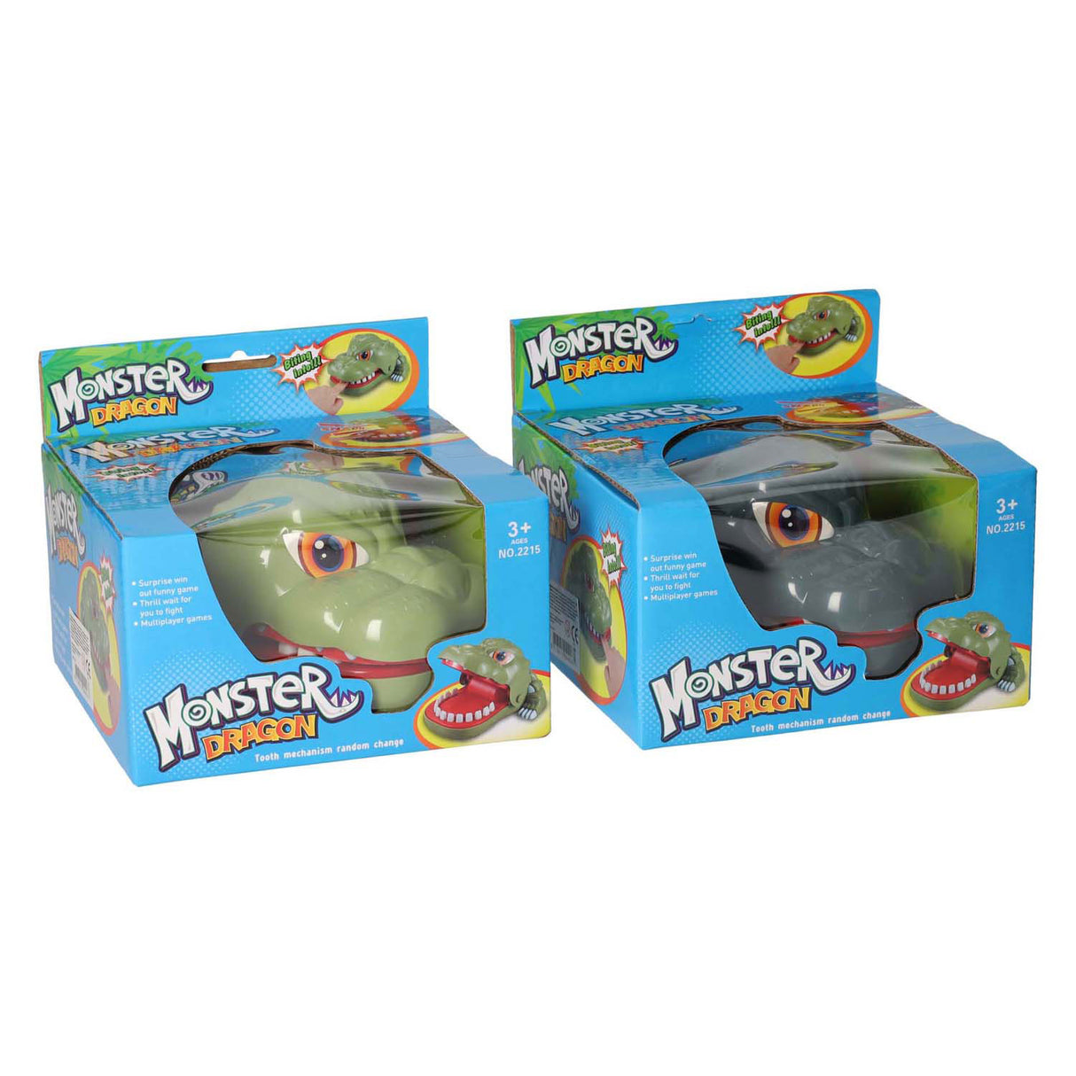 Monster dragon biting game