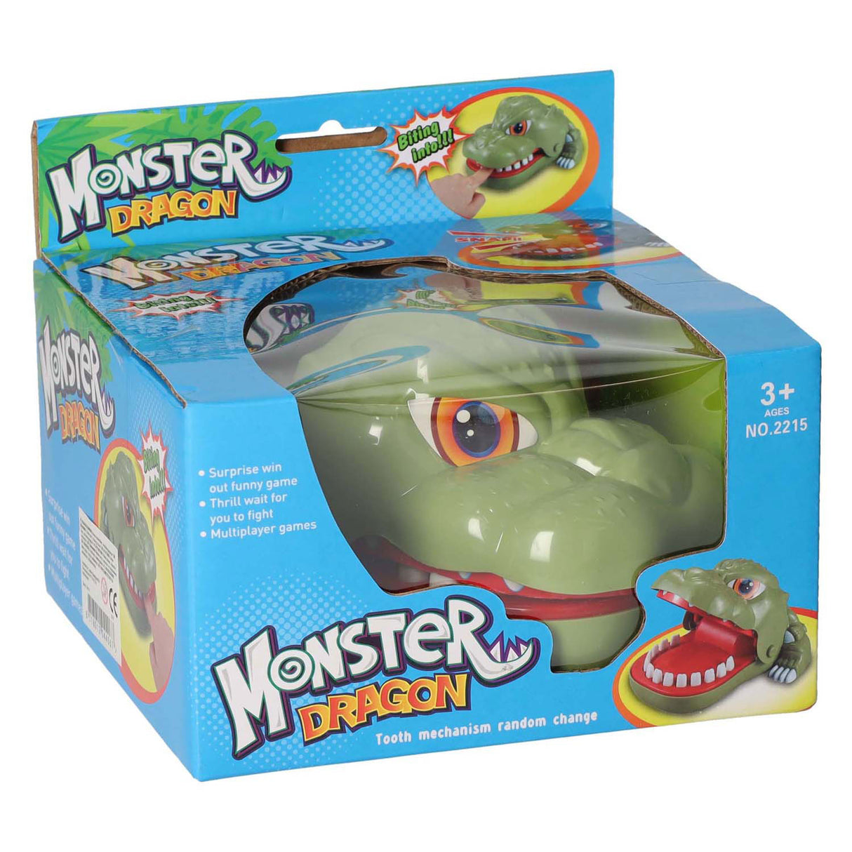 Monster dragon biting game