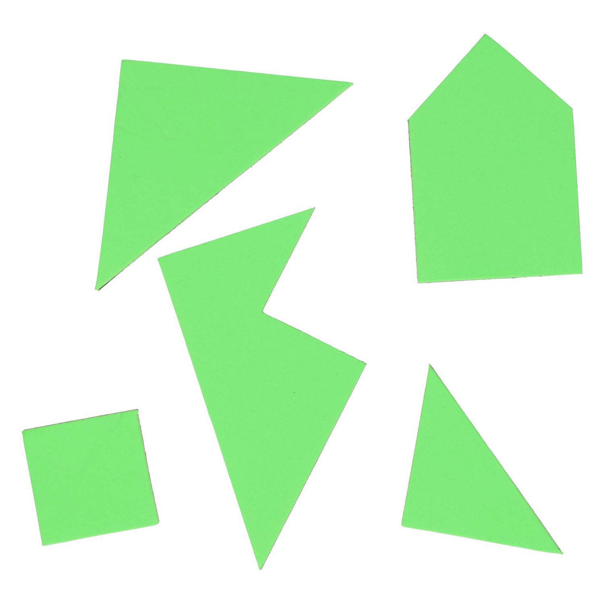 Puzzles tangram cúr, 4 ríomhaire.