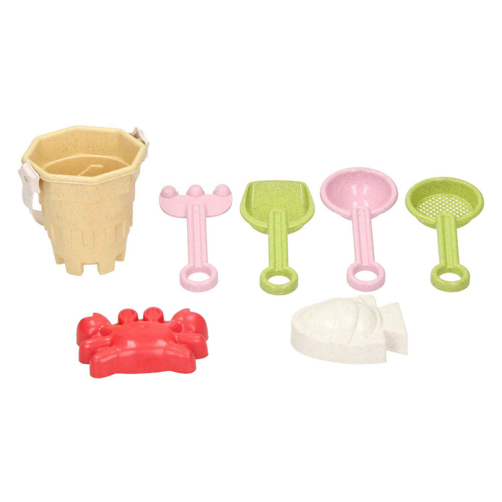 Beach bucket filled, 7 pcs.