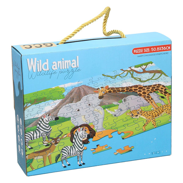 Bodenpuzzle Wildtiere, 100..