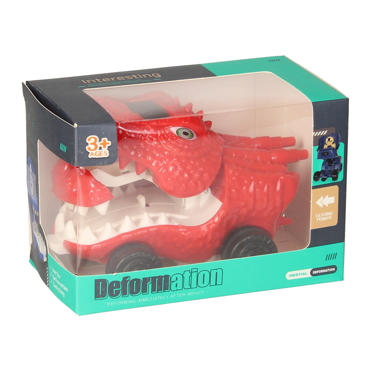 Dino transform spider car 360