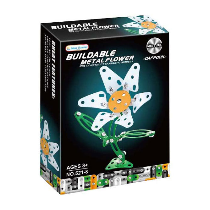 Metal construction set daisy