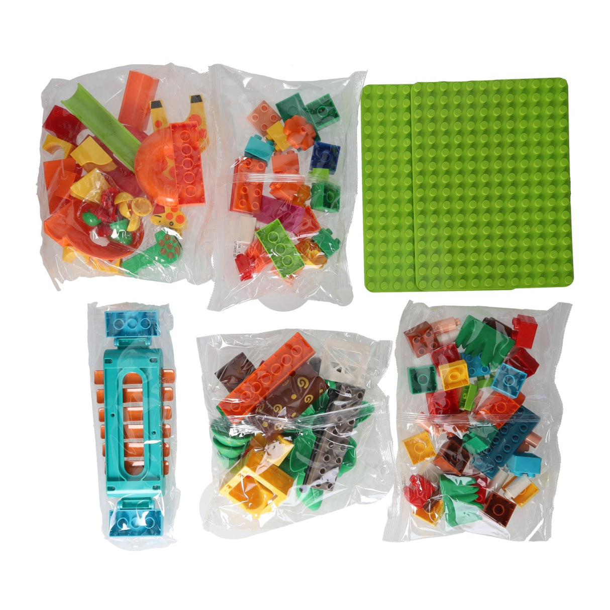 Building blocks musical ball track jungle - 109 pcs.