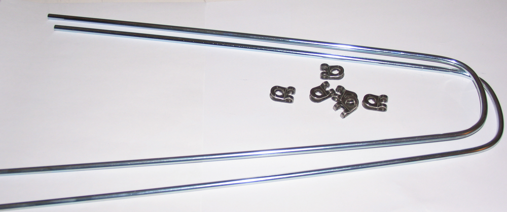 mudguard set ATB 26 inch steel black