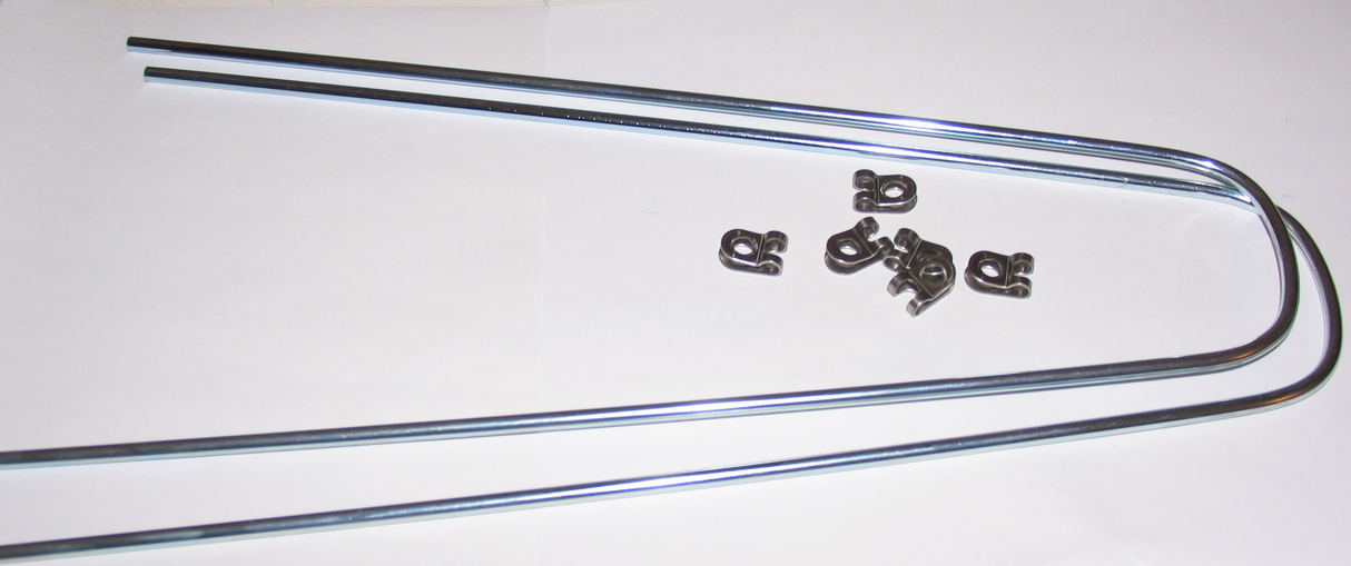 mudguard set ATB 26 inch steel black