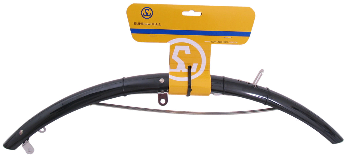 Front mudguard 28 plastic 45 mm - black