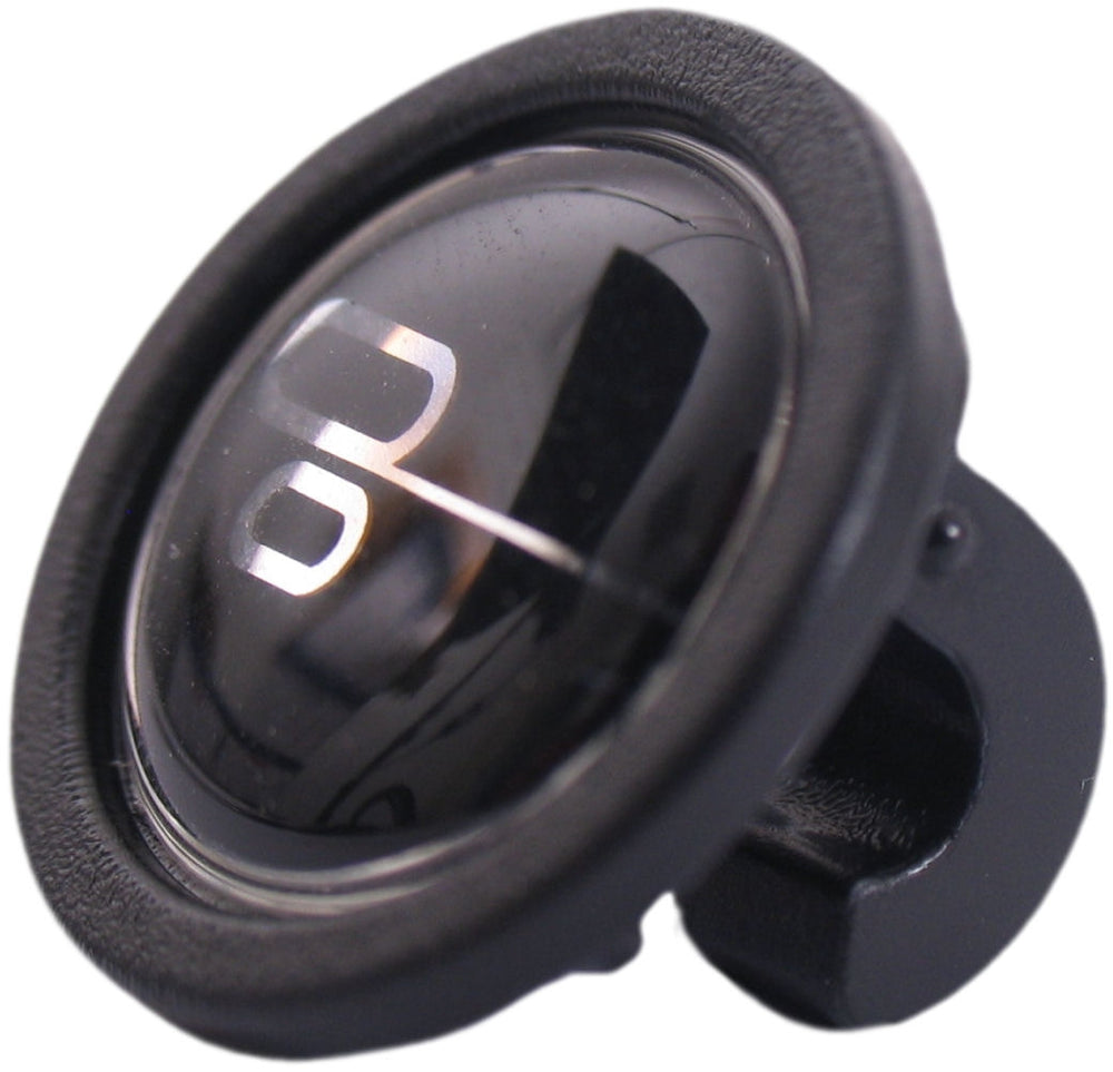 Gazelle plastic mounting clip for mudguard - black