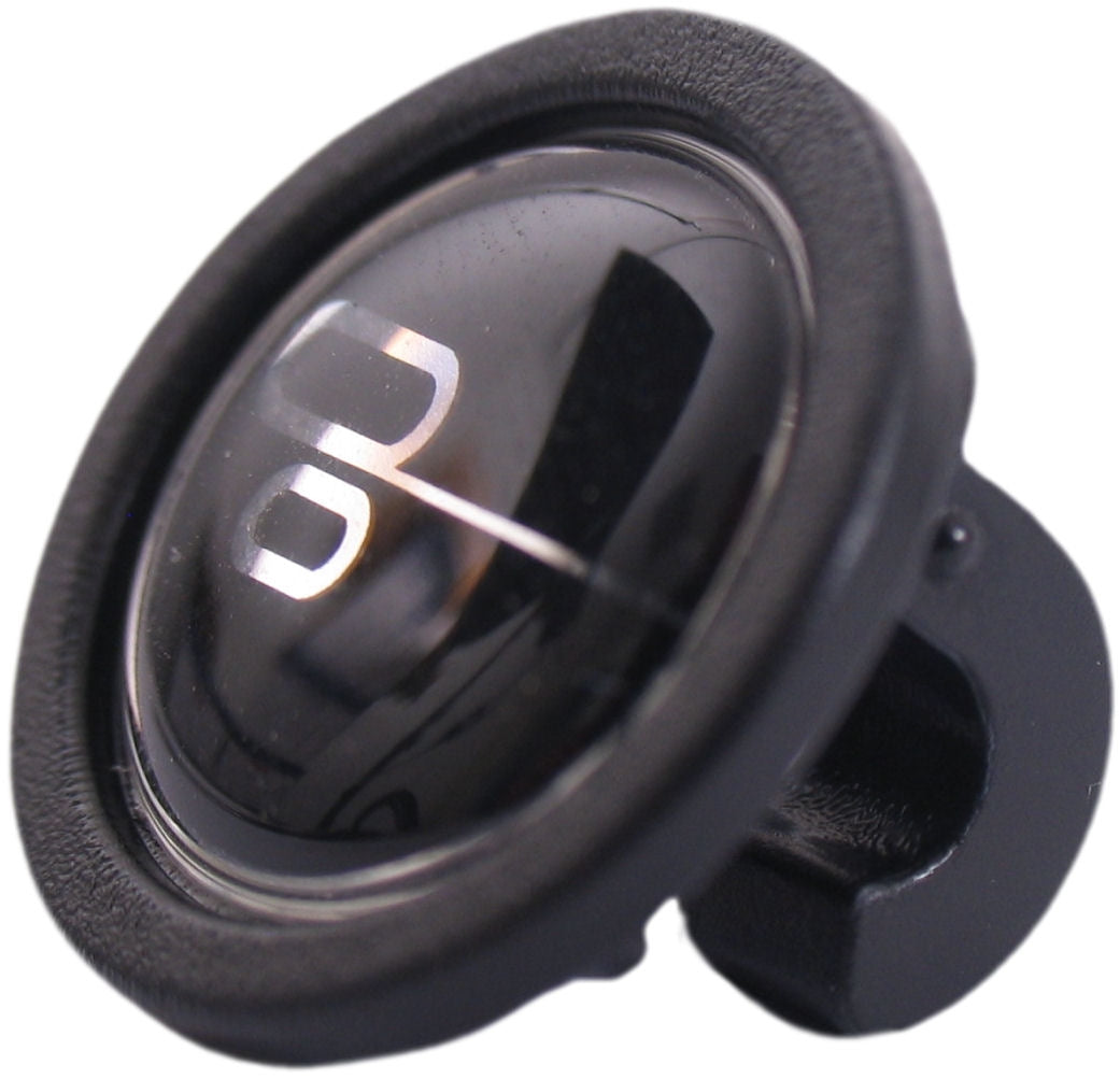 Gazelle plastic mounting clip for mudguard - black