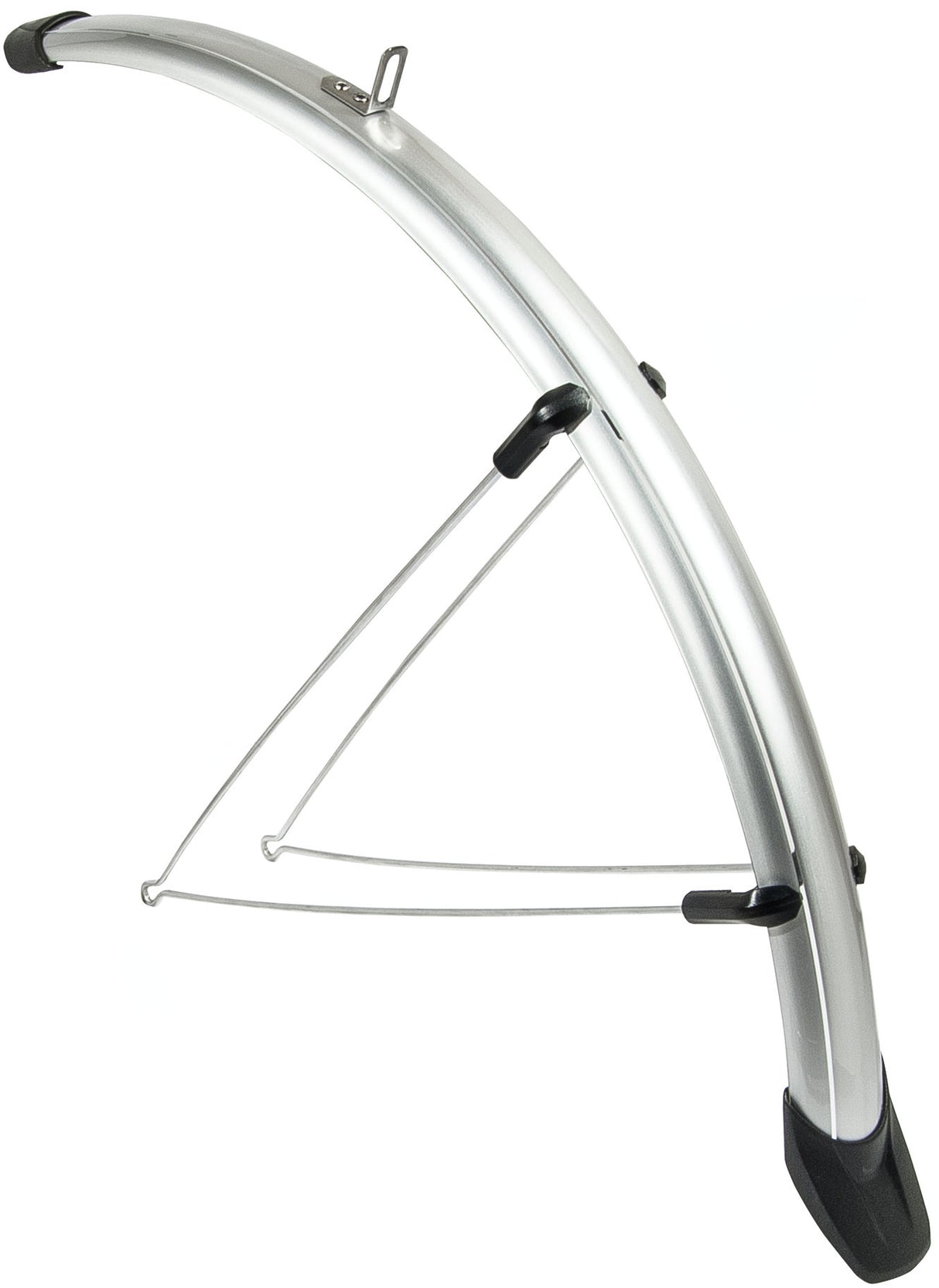 Rapido 28 inch 46 mm plastic mudguard set, silver