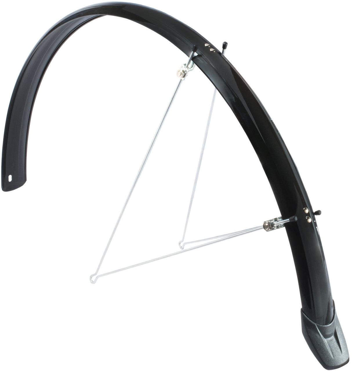 Eurofender Elegance mudguard set 28 x 46 mm - black