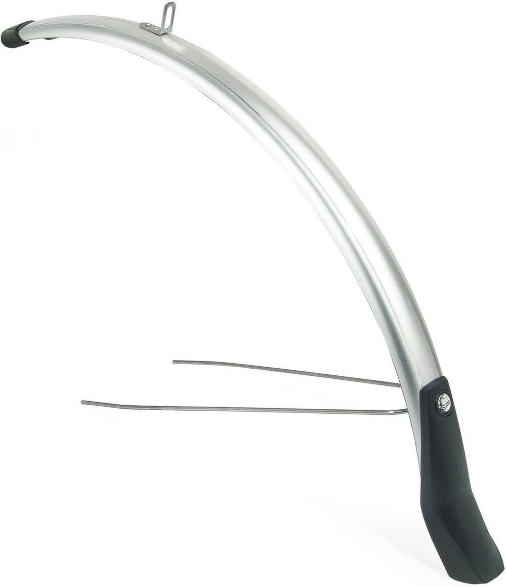 Eurofender Fender Set Snello 28 x 51 mm sølv