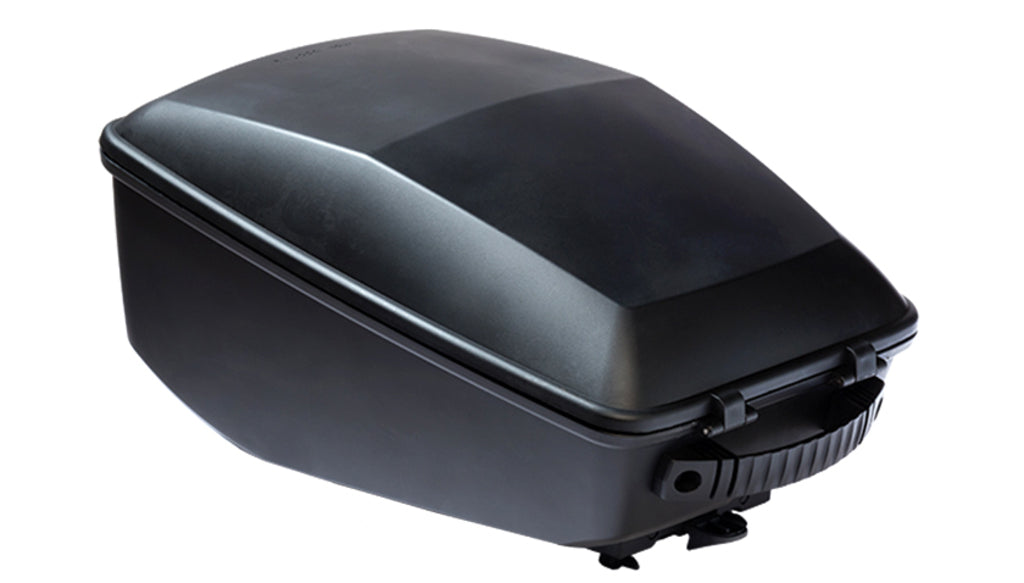 TUBUS 44800 Tour Box 12L. Raccorme AchterDrager Black