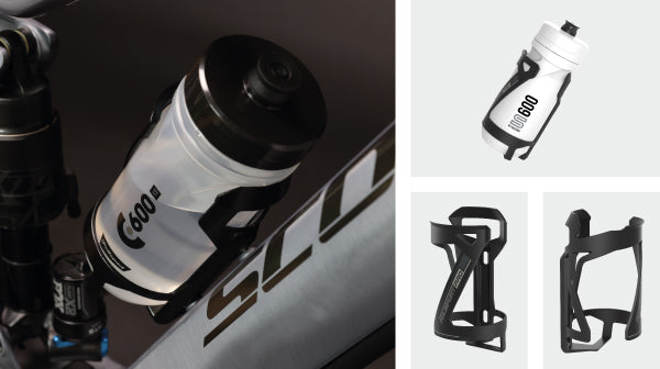 Polisport bottle holder side cage - white