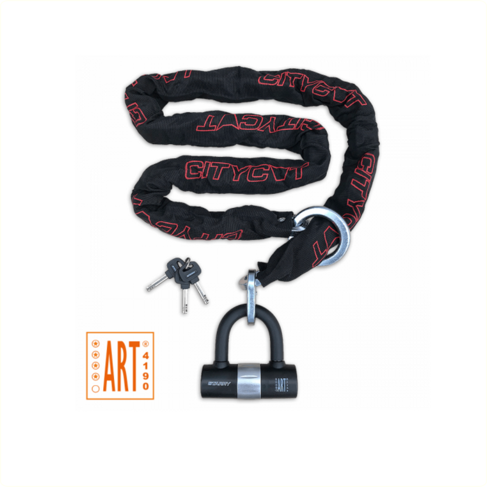 Citycat Chain Lock ART**** 180cm x10.5mm. с цев и мини U-заключване