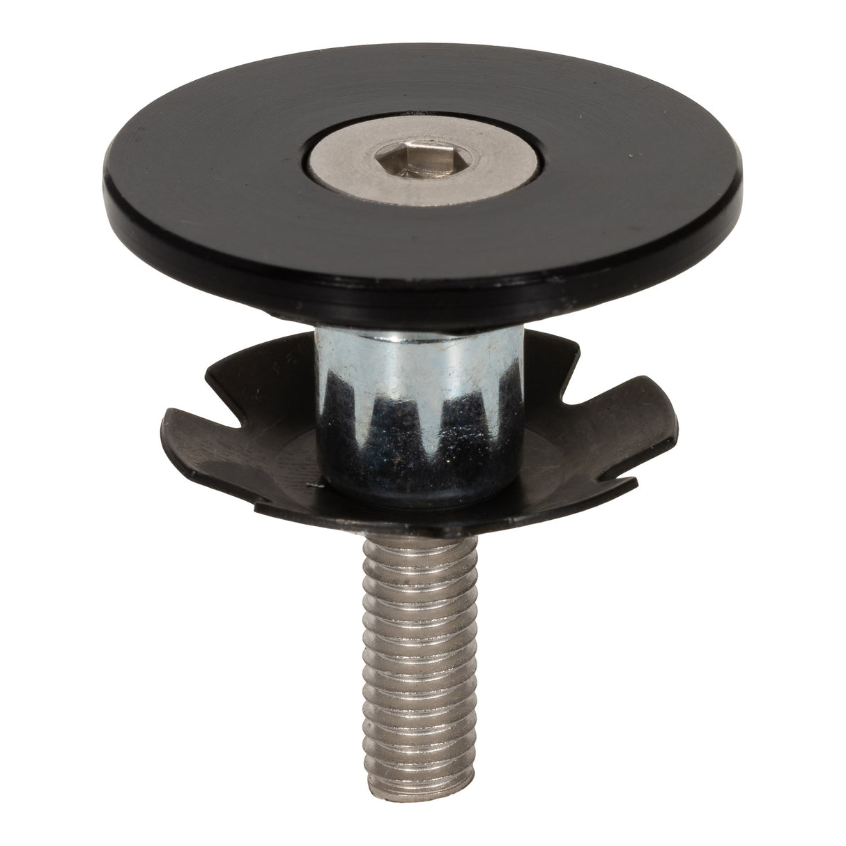 Плосък монтаж на горната капачка на Elvedes за 1⅛ метална тръба