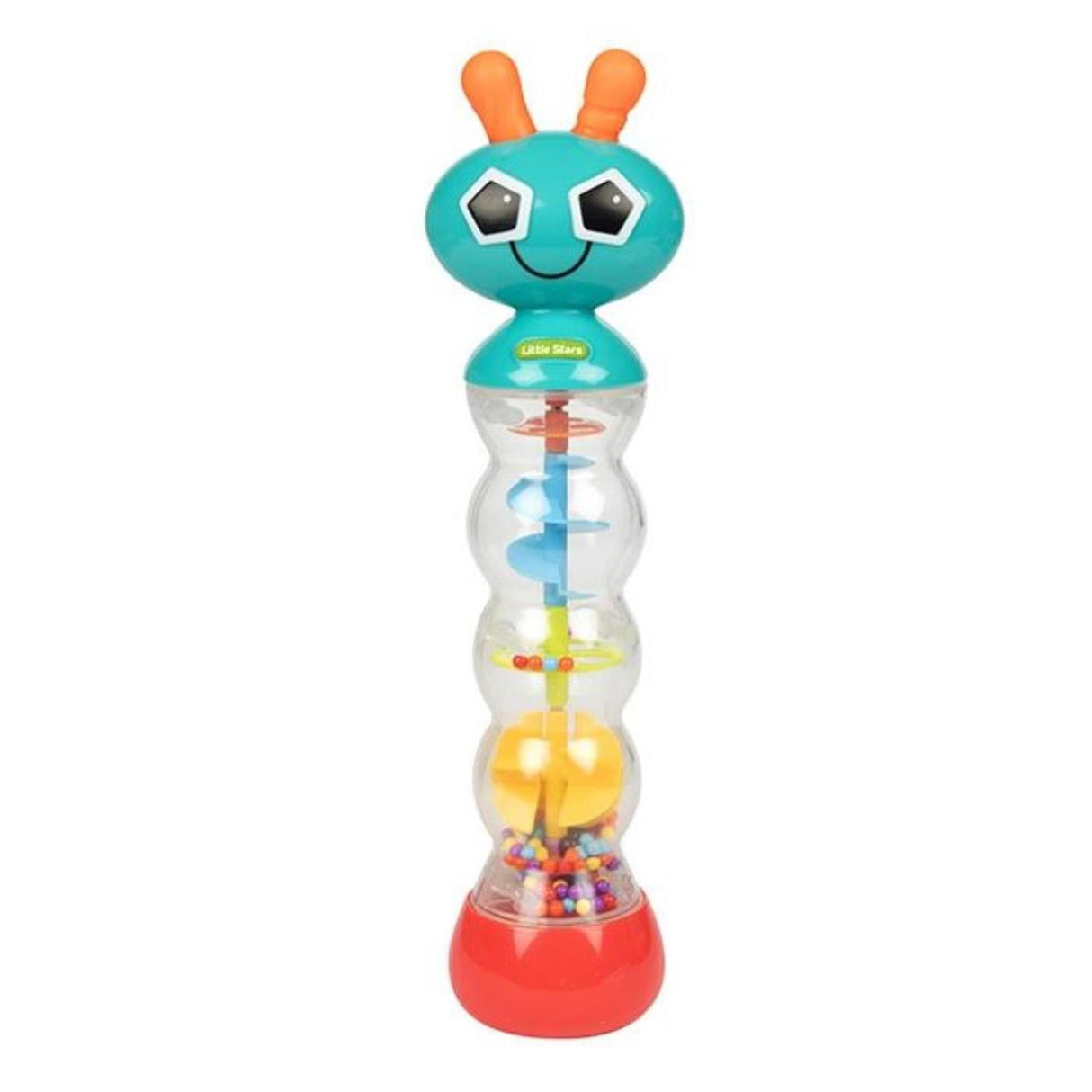 Toi-toys little stars caterpillar rattle with mirror