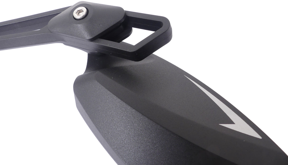Éltükör e-bike prémium - többszörösen állítható - bal oldali rögzítés