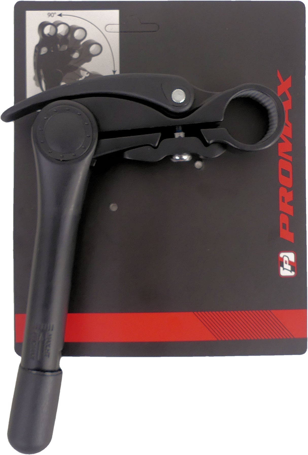 Bikkel stick ajustable 25.4 mm 31.8ø negro 180 mm en caja
