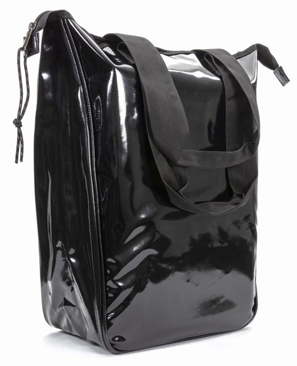 Basil bag single unprinted black from 10 pieces