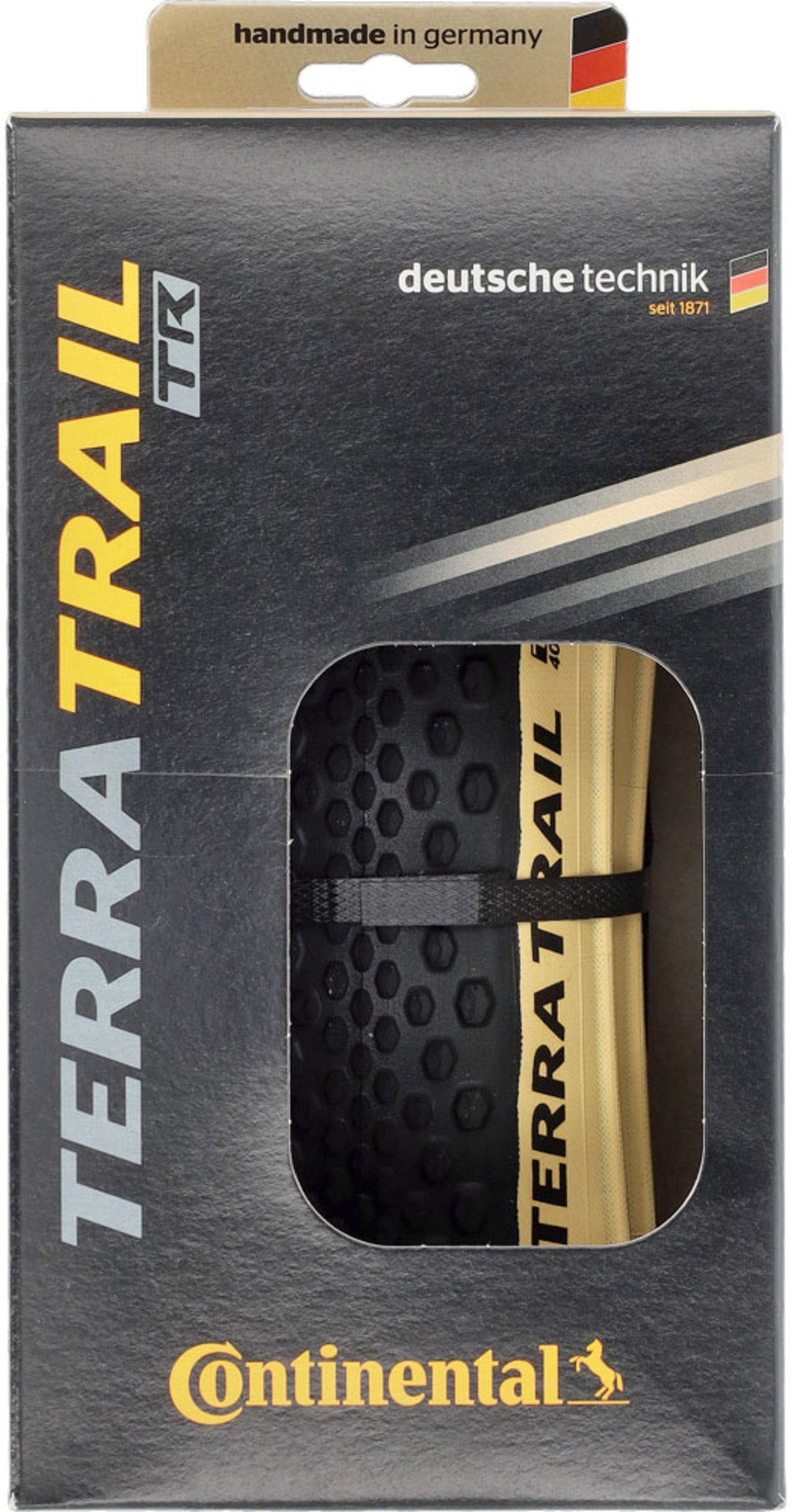 Banda plegable continental Terra Trail Prot. 40-622 TR Black CR