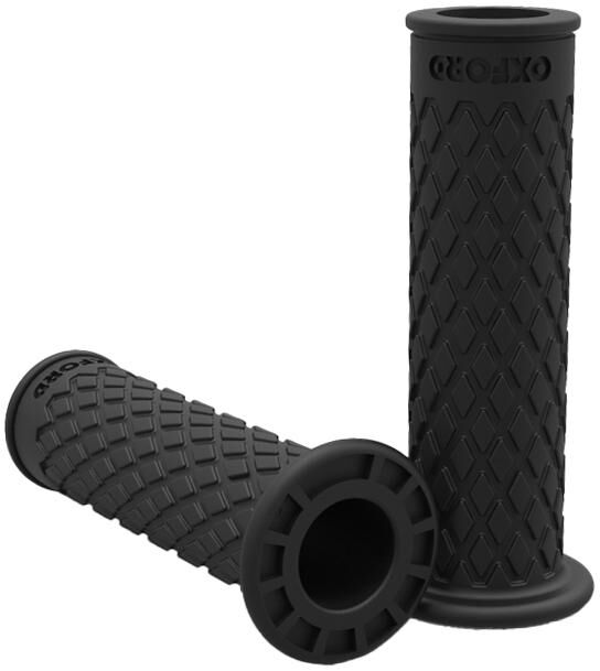 Oxford rubber handle retro rubber grip 22mm retro grip black