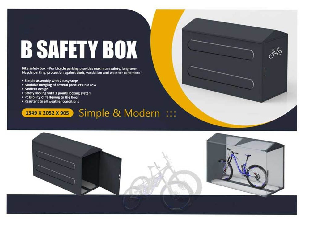 Unbranded bike safety box * on order *