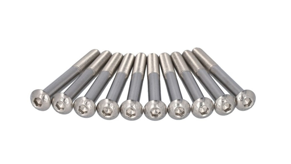 Anp bolt m8x70 hexagon socket stainless steel iso7380-1 a2-070 ds a 10