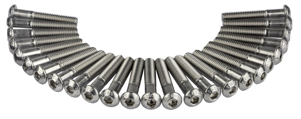 Anp bolt m6x35 hexagon socket stainless steel iso7380-1 a2-070 ds a 25