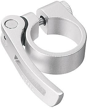 Ergotec saddle clamp scq-080 seatpost clamp scq-080 31.8 sil.