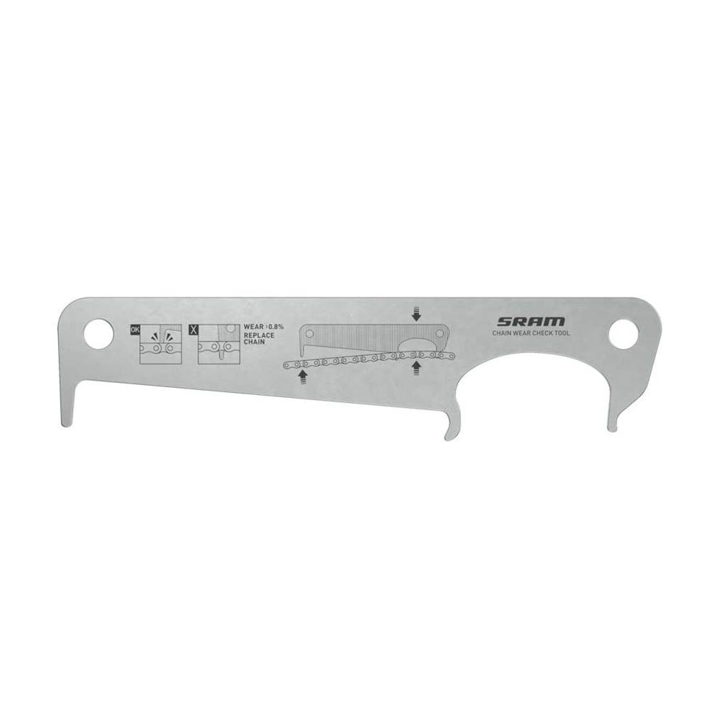 Sram chain wear gauge chain wear 0.8 percent