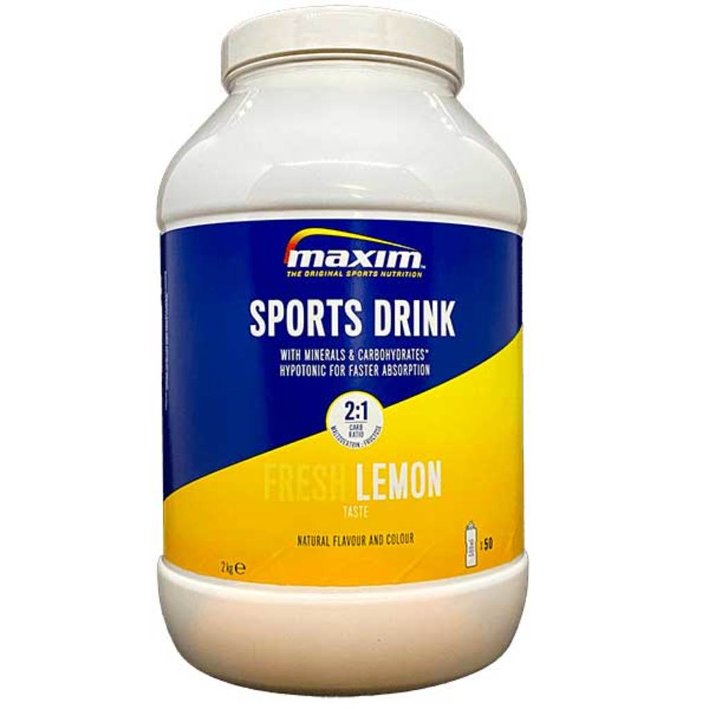 Maxim sportsdrikk fersk sitron 2kg
