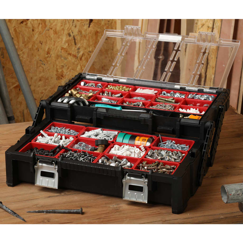 Keter Keter Tool Case Duo M ruskea