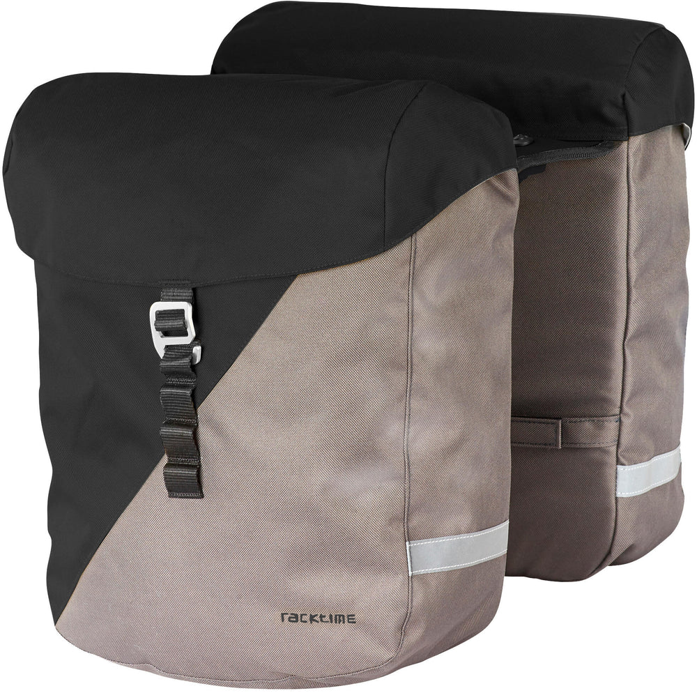 Racktime dubbel tas vida 2.0 double bag vida 2.0 carbon bl. st.black