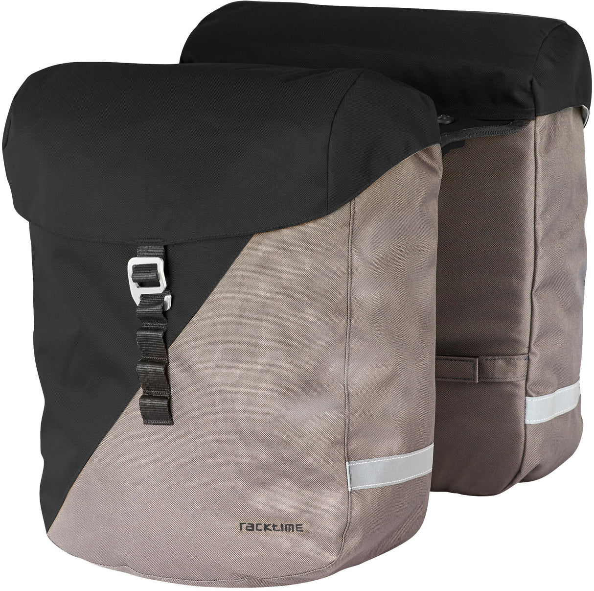 Racktime dubbel tas vida 2.0 double bag vida 2.0 carbon bl. st.black