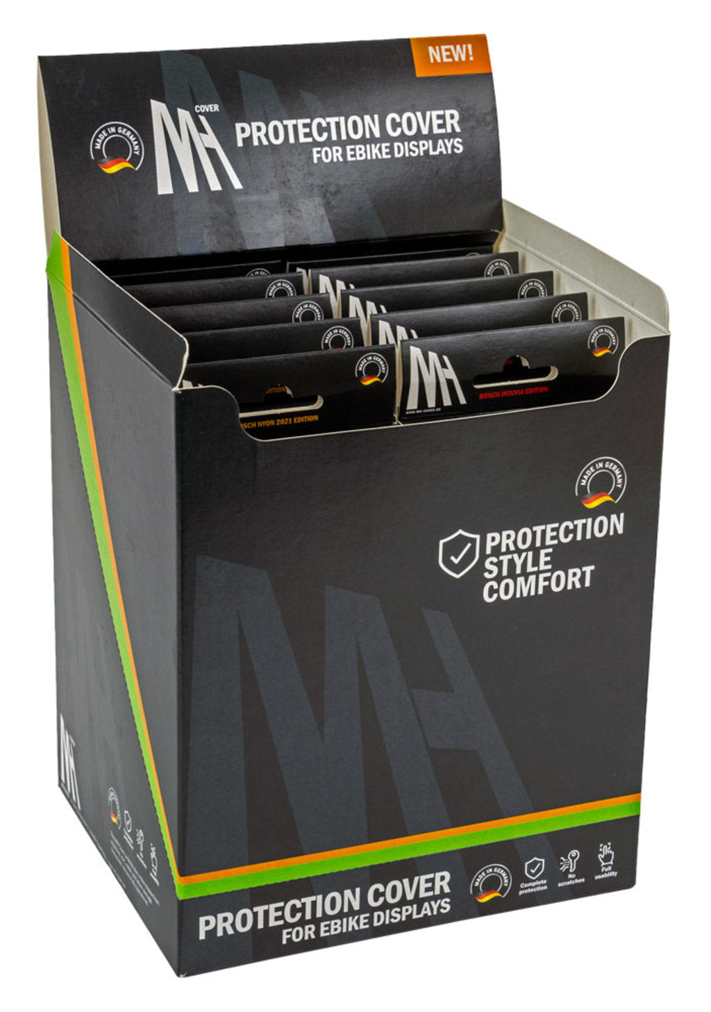 Mh cover display set bosch intuvia nylon ds a 10